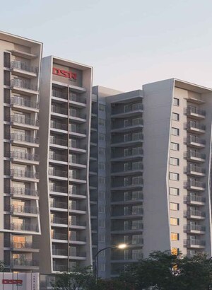 2 BHK Apartment – Exterior View View at DSR The Courtyard, Gunjur - for Sale