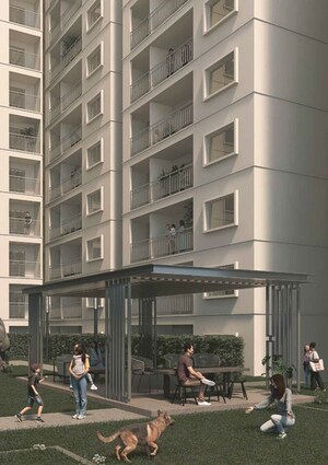 2 BHK Apartment – Exterior View View at DSR The Courtyard, Gunjur - for Sale