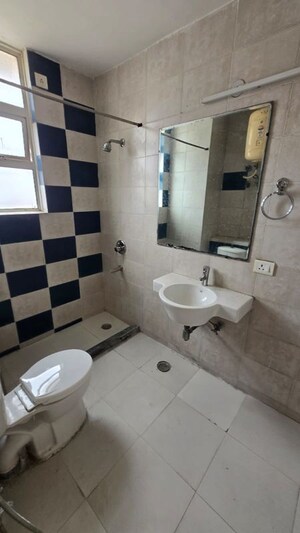 Bathroom in 2.5 BHK Apartment at Eldeco Green Meadows, Pi Greater Noida – for Sale