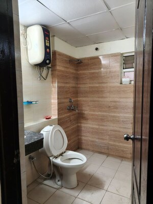 Bathroom in 2 BHK Apartment at Rohtas Plumeria, Gomti Nagar – for Rent