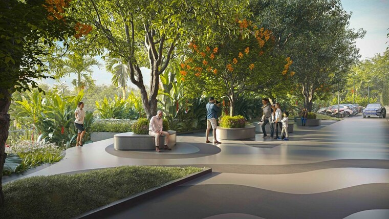 Garden, rainbow-mayfair 4 Bedroom 3900 Sq.Ft. Villa In Hullahalli Bangalore 10476223