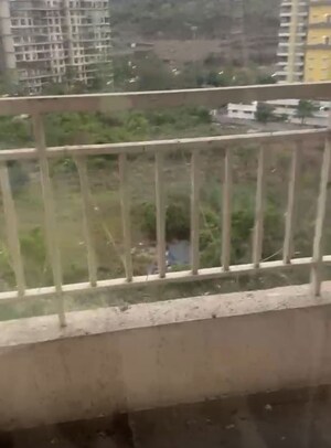 Balcony in 2 BHK Apartment at Siddhi Gloria, Kharghar – for Rent