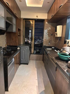 Kitchen in 1 BHK Apartment at Rizvi Cedar, Malad East – for Rent