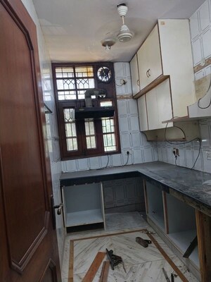Kitchen in 3 BHK Builder Floor at Malviya Nagar – for Rent
