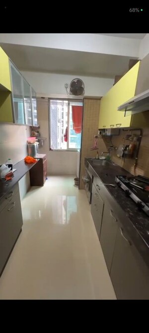 Kitchen in 2.5 BHK Apartment at Kamanwala Manavstal, Malad West – for Rent