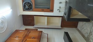 Kitchen in 2 BHK Builder Floor at Khirki Extension – for Rent