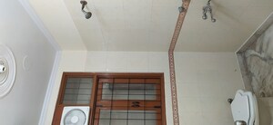 Staircase in 2 BHK Builder Floor at Khirki Extension – for Rent