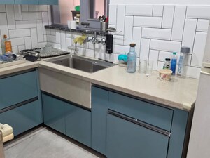 Kitchen in 2 BHK Builder Floor at Sector 44 – for Rent