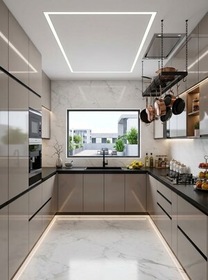 Kitchen in 5 BHK Independent House at Sector 14 – for Sale