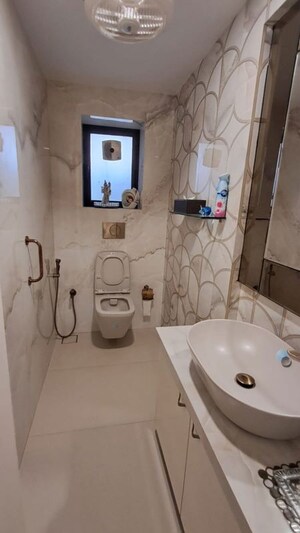 Washroom in 4 BHK Penthouse at L Nagpal NN Tower, Khar West – for Sale