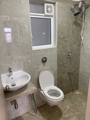Bathroom in 2 BHK Apartment at Chandiwala Pearl Regency, Andheri West – for Rent