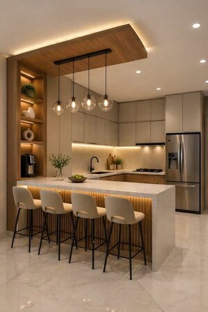 Kitchen in 6+ BHK Apartment at Sector 20 – for Sale