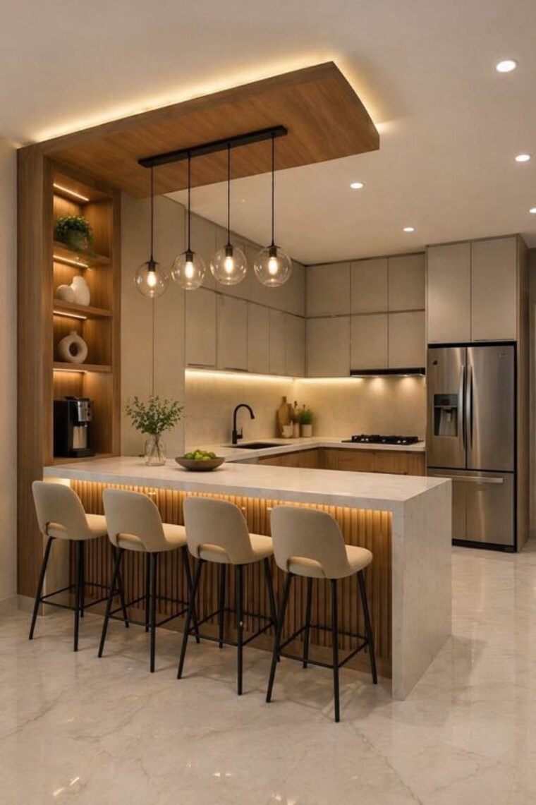 Kitchen, sector 20 6+ Bedroom 220 Sq.Mt. Apartment In Sector 20 Noida 10476402