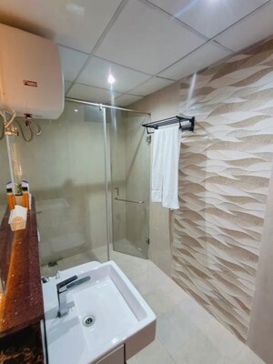 Bathroom in 3 BHK Apartment at Supertech Supernova Nova Residences, Sector 94 – for Rent