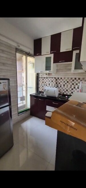 Kitchen in 2 BHK Apartment at Fortune Palace, Kharghar – for Rent