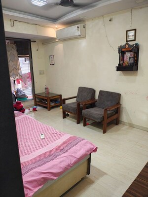 Bedroom in 1 BHK Apartment at Saraswati Enclave Kharghar, Kharghar Sector 36 – for Rent