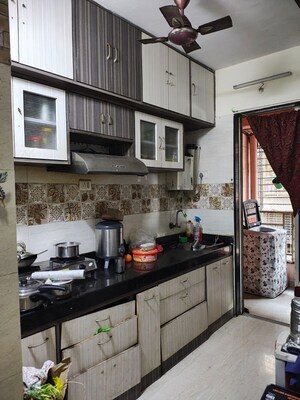 Kitchen in 1 BHK Apartment at Saraswati Enclave Kharghar, Kharghar Sector 36 – for Rent