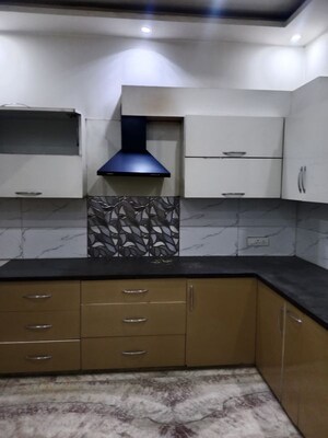 Kitchen in 3 BHK Builder Floor at Ansals Sushant City – for Rent