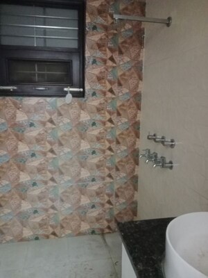 Bathroom in 3 BHK Builder Floor at Ansals Sushant City – for Rent