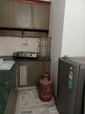 Kitchen in 1 BHK Builder Floor at Huda – for Rent