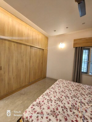 Bedroom in 3 BHK Builder Floor at Hsr Layout Sector 2 – for Rent