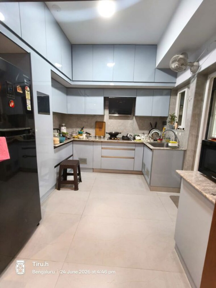 Kitchen, hsr layout sector 2 3 Bedroom 1765 Sq.Ft. Builder Floor In Hsr Layout Sector 2 Bangalore 10476481