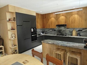 Kitchen in 1 RK Builder Floor at Allure Homes, Sector 14 – for Rent
