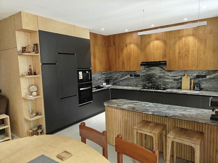 Kitchen, allure-homes 1 RK 300 Sq.Ft. Builder Floor In Sector 14 Gurgaon 10476507
