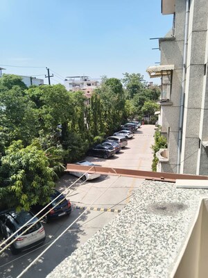 Balcony in 2.5 BHK Apartment at Purvanchal Panchahuli, Sector 61 – for Rent