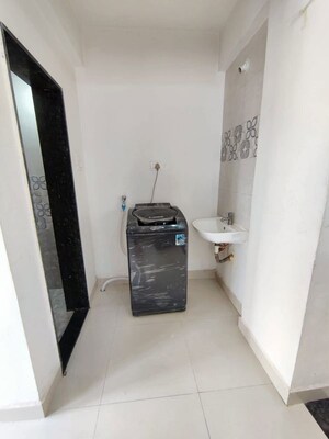 Bathroom in 1 BHK Apartment at Wadgaon Sheri – for Rent