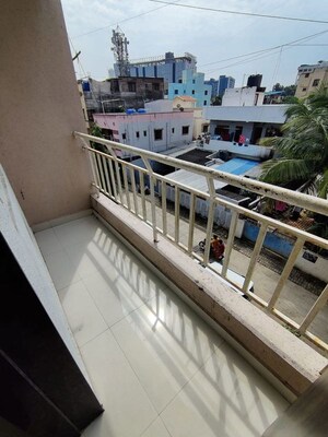 Balcony in 1 BHK Apartment at Wadgaon Sheri – for Rent