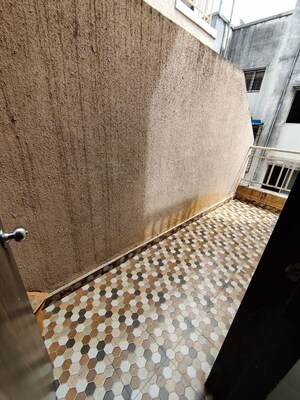 Balcony in 1 BHK Apartment at Wadgaon Sheri – for Rent