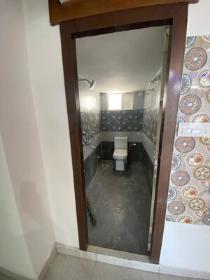 Bathroom in 3 BHK Apartment at Vajras Jasmine County, Puppalaguda – for Rent