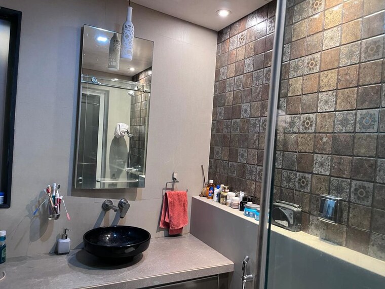 Bathroom, rahul-park-d1-d2-d3-building 3 Bedroom 1259 Sq.Ft. Apartment In Warje Pune 10476713