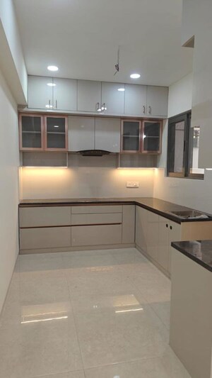 Kitchen in 3 BHK Apartment at SRR Sriram River View, Narsingi – for Rent