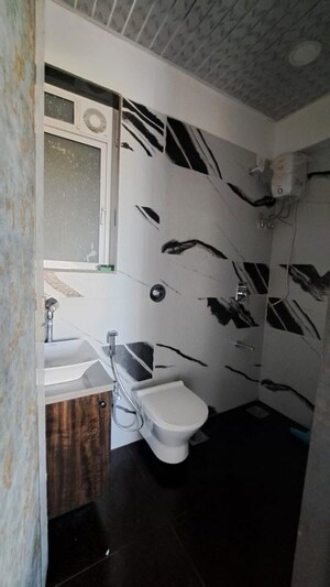Bathroom in 1.5 BHK Apartment at Kalpataru Elitus Bhandup, Bhandup West – for Rent