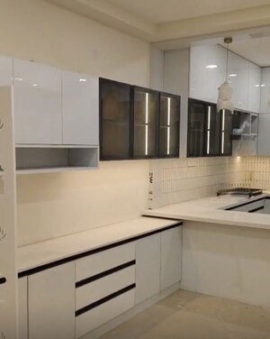 Kitchen in 3 BHK Apartment at Aurobindo Kohinoor, Serilingampally – for Rent