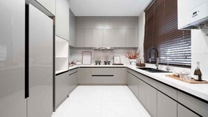Kitchen in 4 BHK Villa at Mahalaxmi Nagar – for Sale