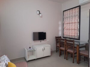 Living Room in 2 BHK Apartment at The Ultra CHS, Mahim West – for Rent