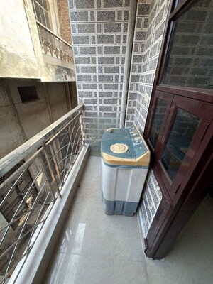 Balcony in 2 BHK Builder Floor at Dwarka Mor – for Rent