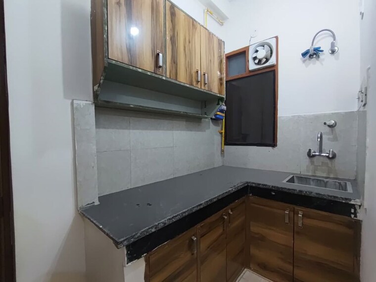 Kitchen, rajpur 1 Bedroom 400 Sq.Ft. Builder Floor In Rajpur Delhi 10476833