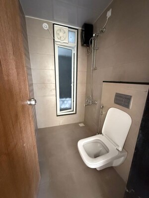 Bathroom in 2 BHK Apartment at Rama Fusion Towers, Hinjewadi – for Rent