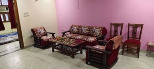Living Room in 3 BHK Builder Floor at Chattarpur – for Rent