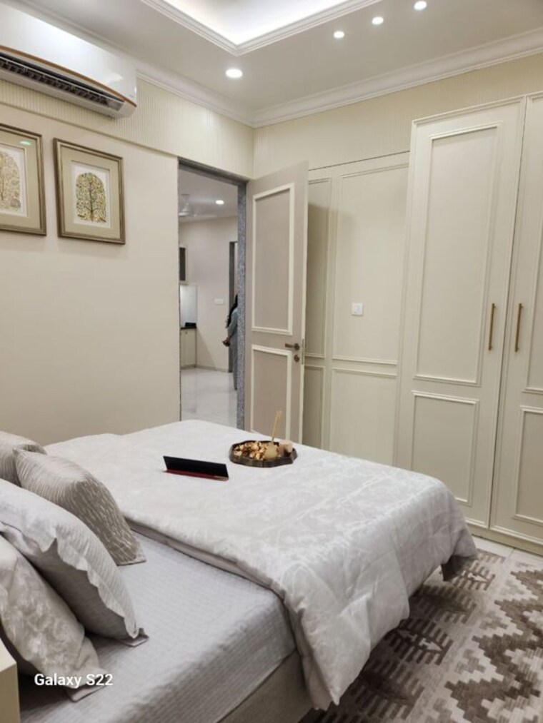 Bedroom, courtyard-trinetra 3 Bedroom 1000 Sq.Ft. Apartment In Bhayli Vadodara 10476980