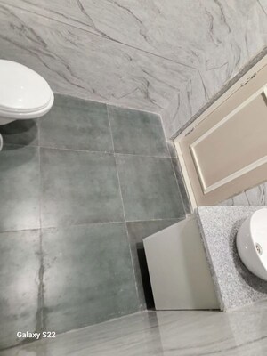 Washroom in 3 BHK Apartment at Courtyard Trinetra, Bhayli – for Sale