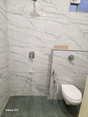 Washroom in 3 BHK Apartment at Courtyard Trinetra, Bhayli – for Sale
