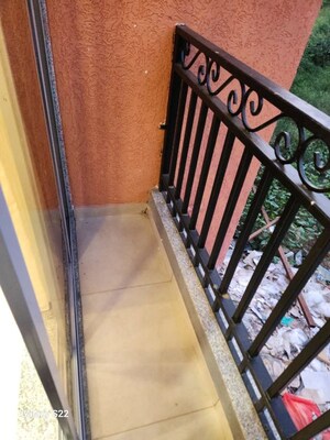 Balcony in 3 BHK Apartment at Courtyard Trinetra, Bhayli – for Sale