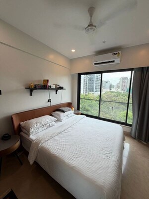 Bedroom in 2 BHK Apartment at Hill N Sea Apartment, Bandra West – for Rent