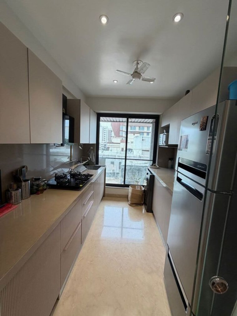 Kitchen, hill-n-sea-apartment 2 Bedroom 800 Sq.Ft. Apartment In Bandra West Mumbai 10477129