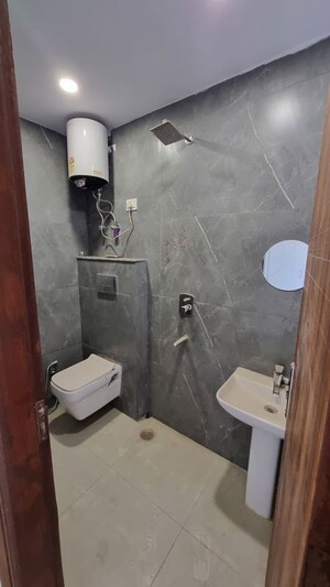 Bathroom in 2 BHK Builder Floor at Chattarpur – for Rent